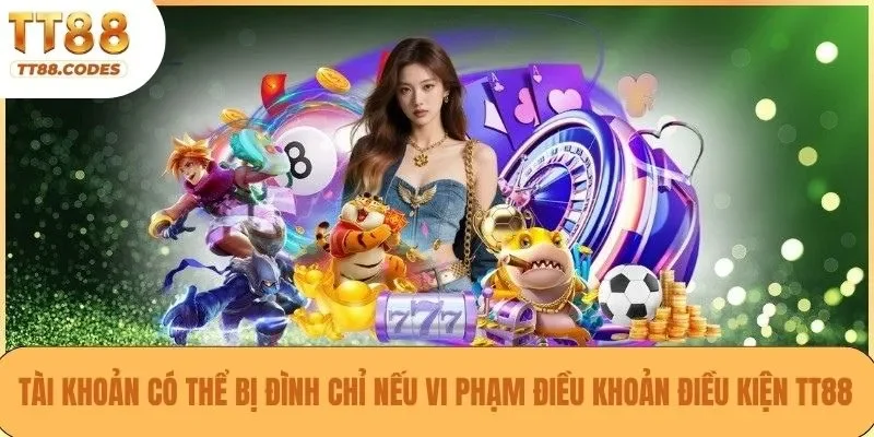 Tài khoản có thể bị đình chỉ nếu vi phạm điều khoản điều kiện TT88